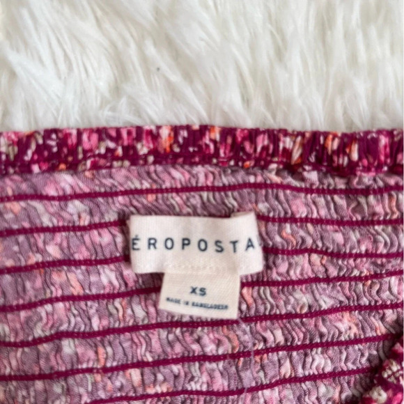 Aeropostale NWT Floral Crop Top Size XS - Picture 8 of 11